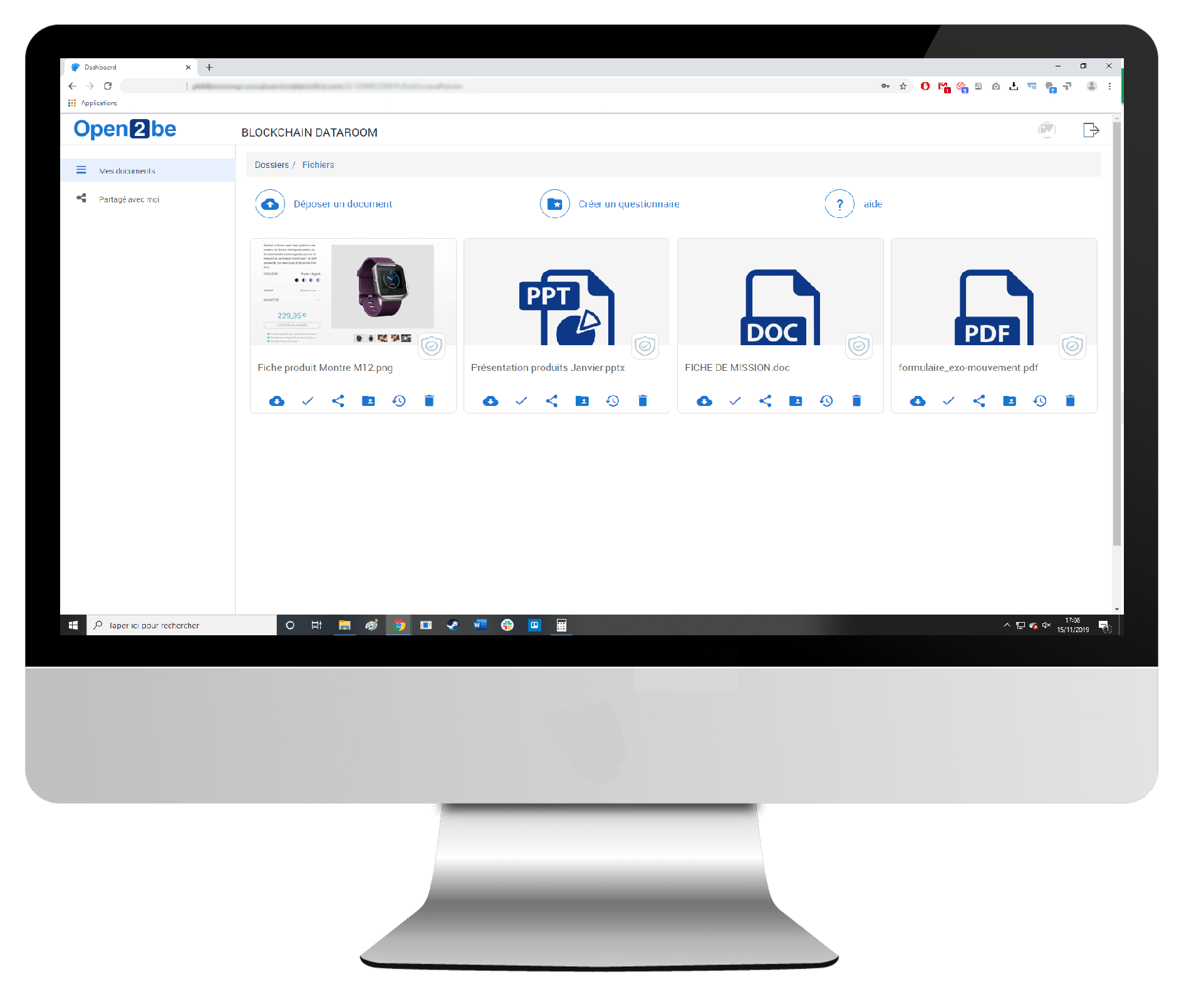 MVP Blockchain Data Room