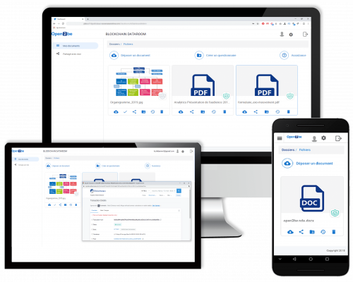 Blockchain Data Room Solution Blockchain Data Room